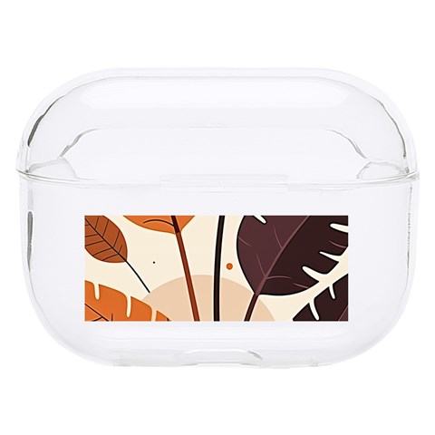 Leaves Boho Monster Nature Hard PC AirPods Pro Case from ArtsNow.com Front