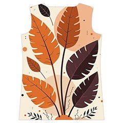 Leaves Boho Monster Nature Women s Basketball Tank Top from ArtsNow.com Back