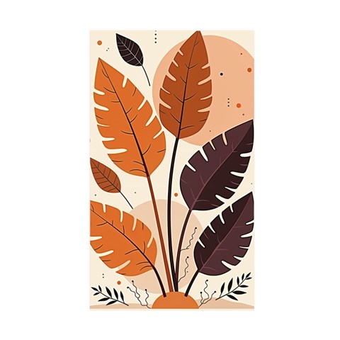 Leaves Boho Monster Nature Duvet Cover (Single Size) from ArtsNow.com Duvet Quilt