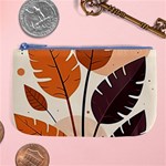 Leaves Boho Monster Nature Large Coin Purse