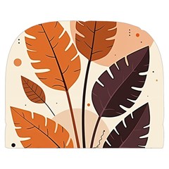 Leaves Boho Monster Nature Make Up Case (Small) from ArtsNow.com Front