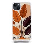 Leaves Boho Monster Nature iPhone 14 Plus TPU UV Print Case