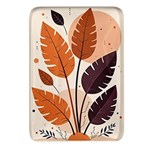 Leaves Boho Monster Nature Rectangular Glass Fridge Magnet (4 pack)