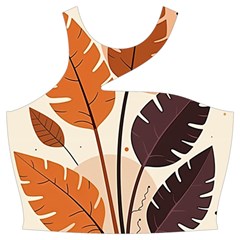 Leaves Boho Monster Nature Cut Out Top from ArtsNow.com Front