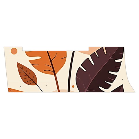 Leaves Boho Monster Nature Men s Side Zip Front Pouch Ski And Snowboard Bib Pants	 from ArtsNow.com Waistband Right