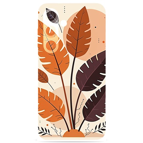 Leaves Boho Monster Nature Samsung Galaxy S24 6.2 Inch Black TPU UV Case from ArtsNow.com Front