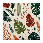 Leaves Autumn Tile Coaster