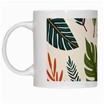 Leaves Autumn White Mug