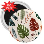 Leaves Autumn 3  Magnets (100 pack)