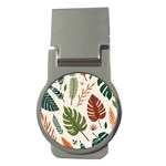 Leaves Autumn Money Clips (Round) 