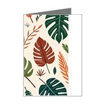 Leaves Autumn Mini Greeting Card