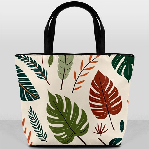 Leaves Autumn Bucket Bag from ArtsNow.com Front