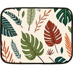 Leaves Autumn Fleece Blanket (Mini)