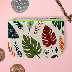 Leaves Autumn Mini Coin Purse from ArtsNow.com Back