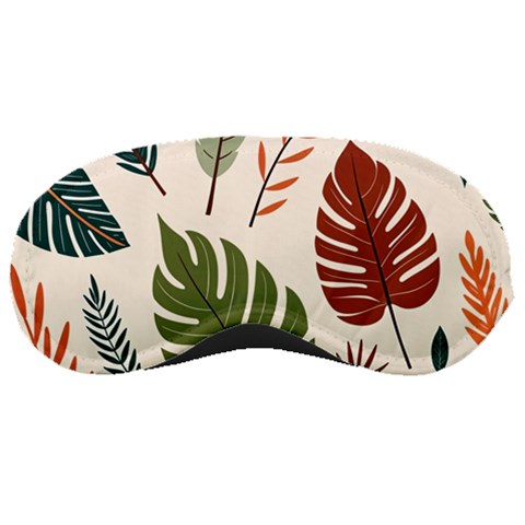 Leaves Autumn Sleep Mask from ArtsNow.com Front