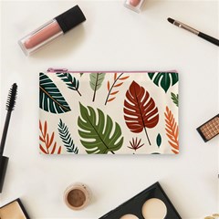 Leaves Autumn Cosmetic Bag (Small) from ArtsNow.com Front