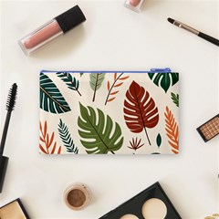 Leaves Autumn Cosmetic Bag (Small) from ArtsNow.com Back