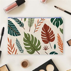 Leaves Autumn Cosmetic Bag (Large) from ArtsNow.com Back