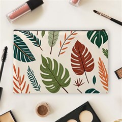 Leaves Autumn Cosmetic Bag (Large) from ArtsNow.com Back