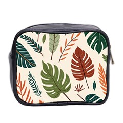 Leaves Autumn Mini Toiletries Bag (Two Sides) from ArtsNow.com Back