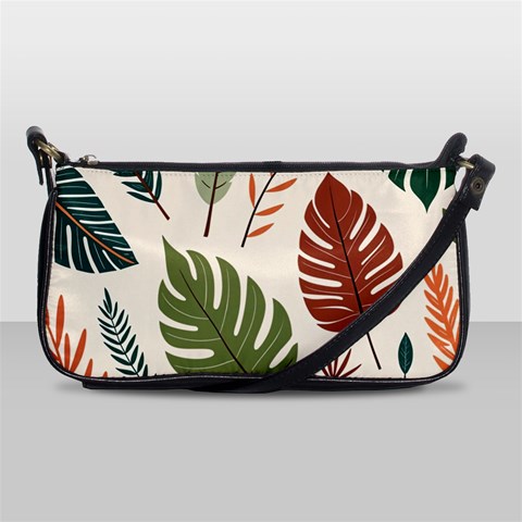 Leaves Autumn Shoulder Clutch Bag from ArtsNow.com Front