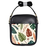 Leaves Autumn Girls Sling Bag