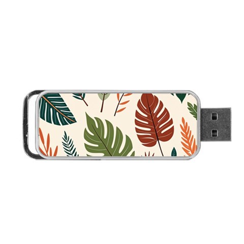 Leaves Autumn Portable USB Flash (One Side) from ArtsNow.com Front