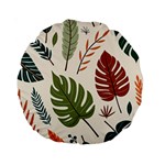 Leaves Autumn Standard 15  Premium Round Cushions