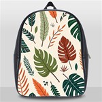 Leaves Autumn School Bag (XL)