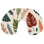 Leaves Autumn Travel Neck Pillow