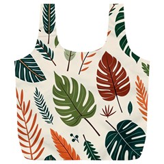 Leaves Autumn Full Print Recycle Bag (XL) from ArtsNow.com Front