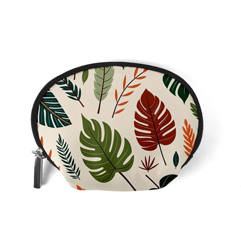 Leaves Autumn Accessory Pouch (Small) from ArtsNow.com Back