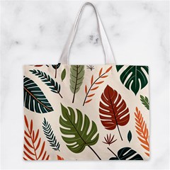 Leaves Autumn Zipper Mini Tote Bag from ArtsNow.com Front