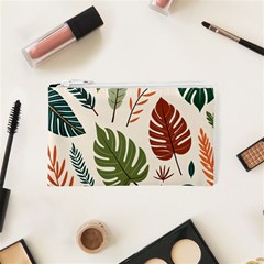 Leaves Autumn Cosmetic Bag (XS) from ArtsNow.com Front