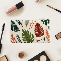 Leaves Autumn Cosmetic Bag (XS) from ArtsNow.com Back