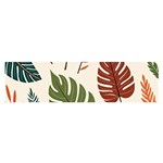 Leaves Autumn Oblong Satin Scarf (16  x 60 )