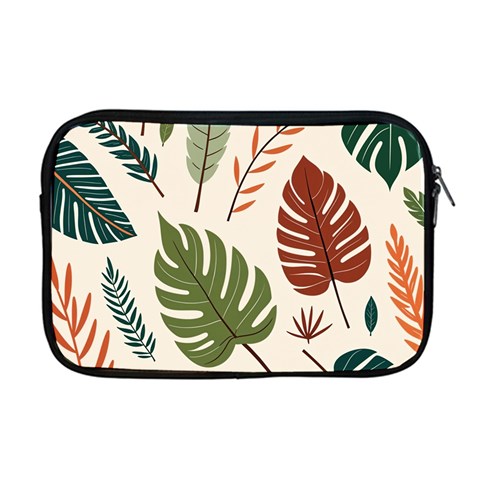 Leaves Autumn Apple MacBook Pro 17  Zipper Case from ArtsNow.com Front