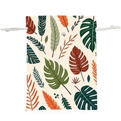 Leaves Autumn Lightweight Drawstring Pouch (XL) from ArtsNow.com Front