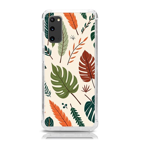 Leaves Autumn Samsung Galaxy S20 6.2 Inch TPU UV Case from ArtsNow.com Front