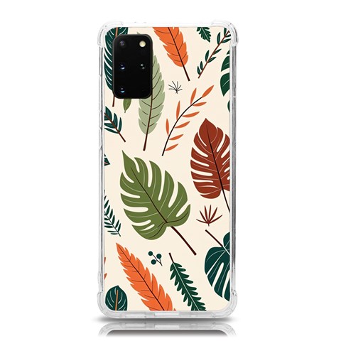 Leaves Autumn Samsung Galaxy S20 Plus 6.7 Inch TPU UV Case from ArtsNow.com Front