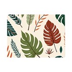 Leaves Autumn Premium Plush Fleece Blanket (Mini)