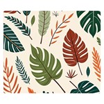 Leaves Autumn Premium Plush Fleece Blanket (Small)