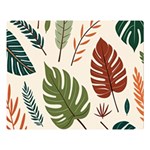 Leaves Autumn Premium Plush Fleece Blanket (Large)