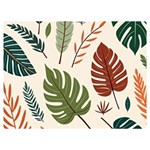 Leaves Autumn Premium Plush Fleece Blanket (Extra Small)