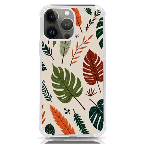 Leaves Autumn iPhone 13 Pro Max TPU UV Print Case from ArtsNow.com Front