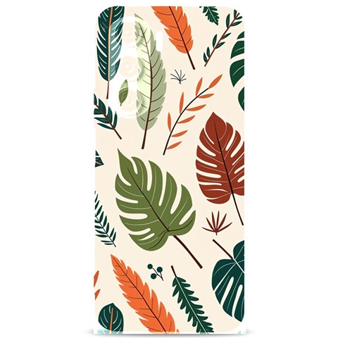 Leaves Autumn Samsung Galaxy S24 Plus 6.7 Inch Black TPU UV Case from ArtsNow.com Front