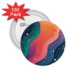 Art Abstract Pattern 2.25  Buttons (100 pack) 