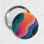 Art Abstract Pattern 2.25  Handbag Mirrors