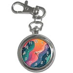 Art Abstract Pattern Key Chain Watches