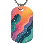 Art Abstract Pattern Dog Tag (One Side)